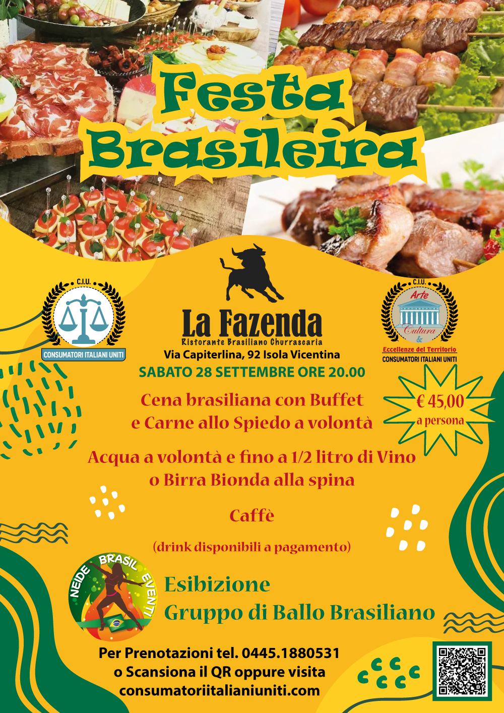 Locandina Festa Brasileira 2024